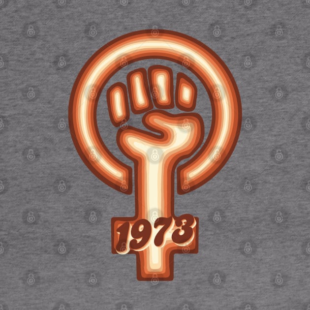 Feminist Symbol 1973 by Slightly Unhinged